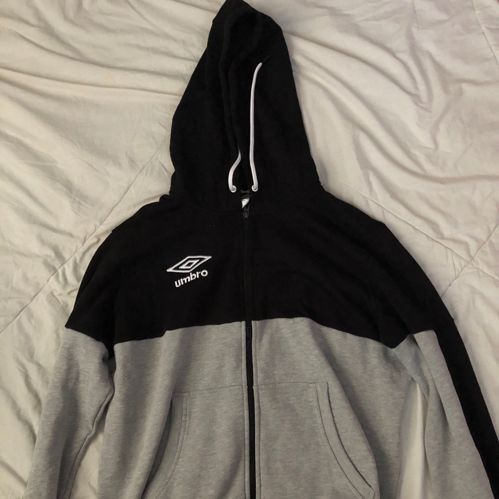 Umbro grey and black jacket